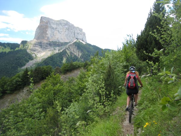 #4 Chemin de Ronde : Au détour de chaque ravine on retrouve le Mont Aiguille Chemin de Ronde : Au détour de chaque ravine on retrouve le Mont Aiguille