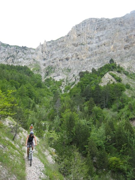 Ravine des Chauvines : Certainement la plus dévastée en ampleur, mais pas la plus dure à passer