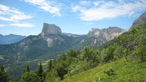 Mont Aiguille : Sur la crête du Brisou