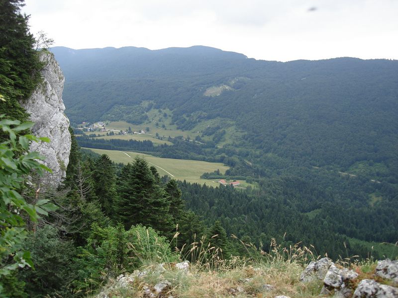 #4 Vue sur le col de Romeyère : Une ferme bien connue Vue sur le col de Romeyère : Une ferme bien connue