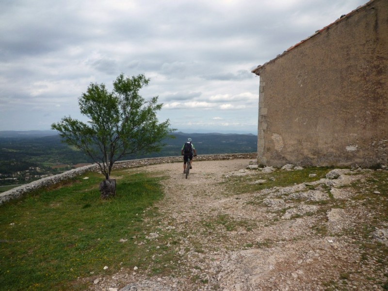 Chapelle St-Probace : sommet de la sortie