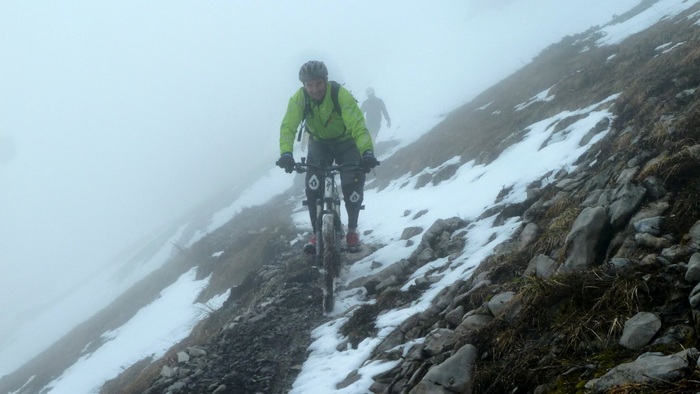 Retour sur le vélo... : ... et tout en glisse