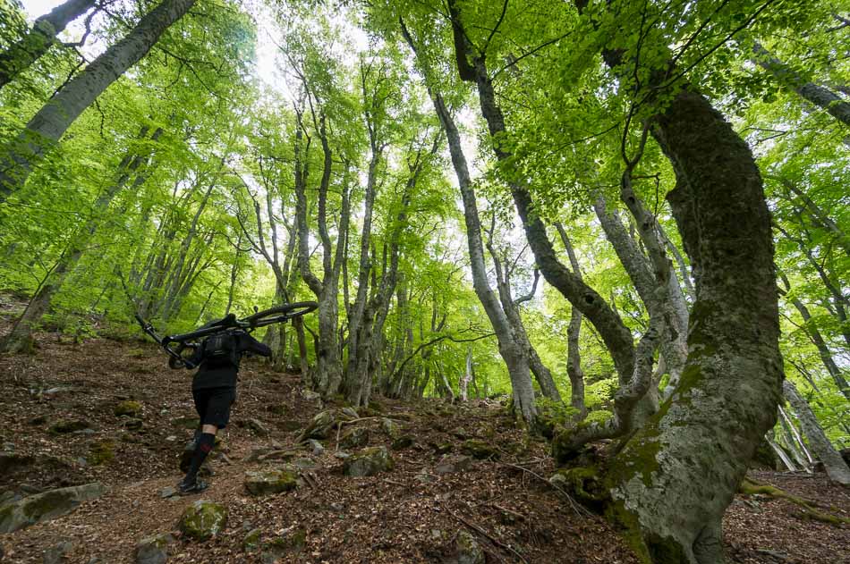 #9 Portage ponctuel : ca roule à 80 entre le Col de prato et le sommet Portage ponctuel : ca roule à 80 entre le Col de prato et le sommet
