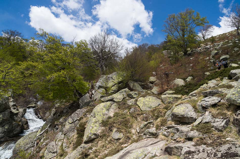 Montée vers les Pozzis : un peu imprévue