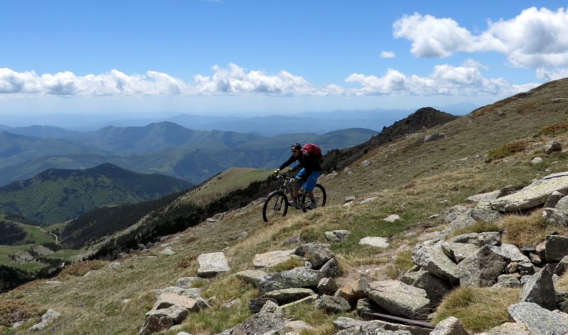 Coll dels Bocacers : On coupe vers ce coll pour tenter l'ascension