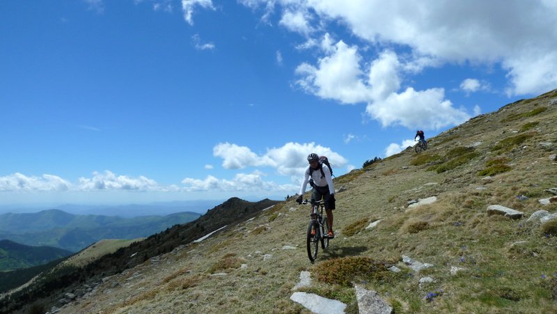 Bref roulage avant... : ... le portage bien sûr. Le seul gros de ce raid!