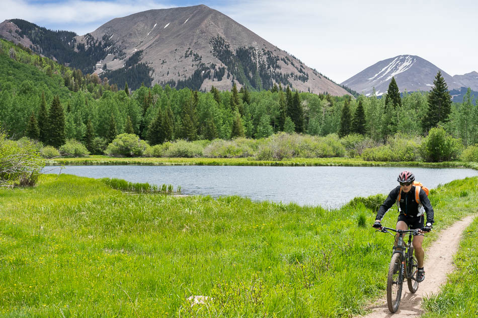 Warner Lake : Sur le parcours de Whole Enchilada