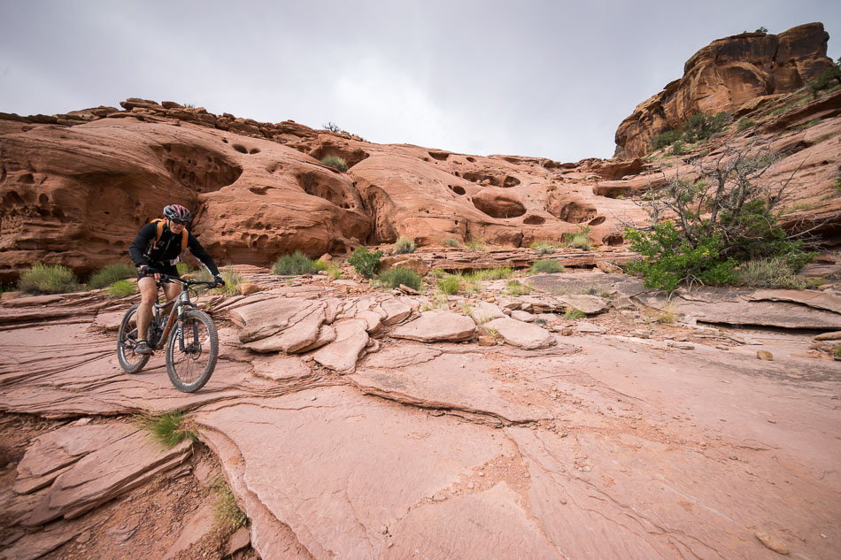 Derniers hectomètres : avant la route dans le canyon