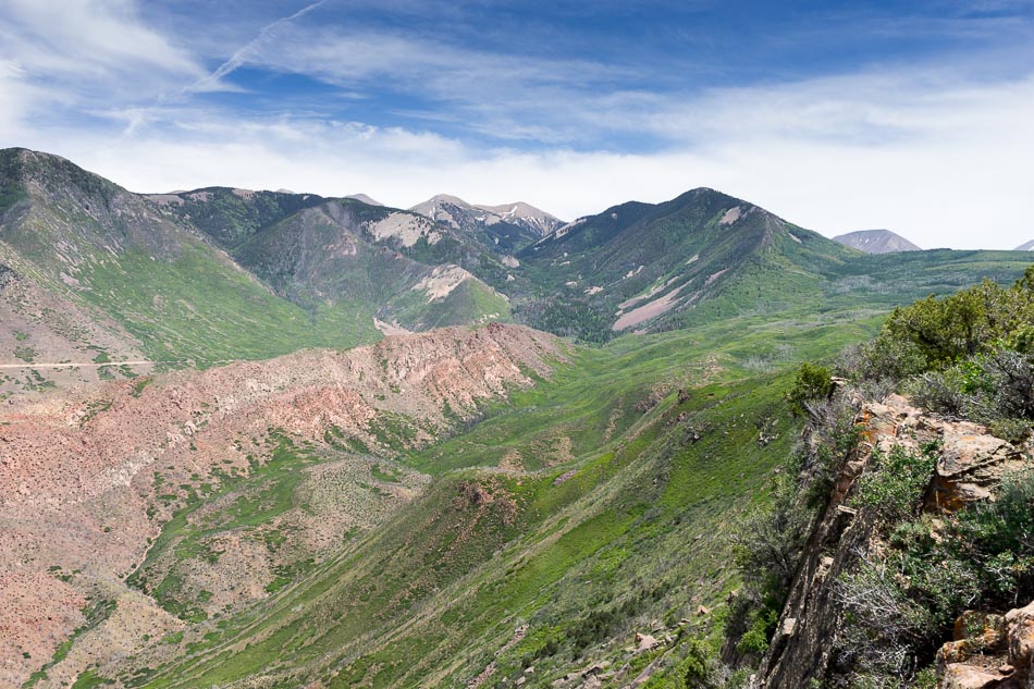 LaSal Moutains, Porcupine Rim : dans le rétro