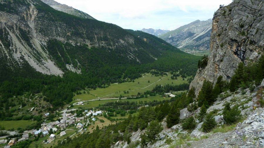 Plampinet et La Clarée : Cela monte vite dès qu'on a la piste!