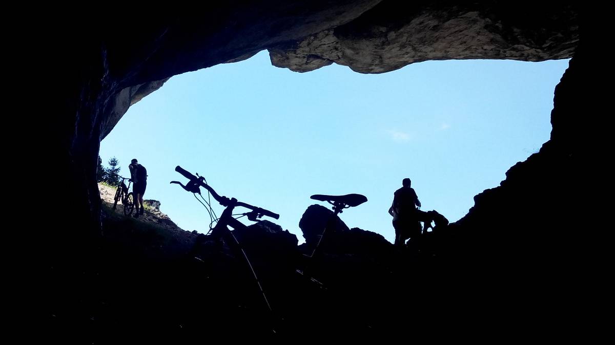 grotte : contre jour