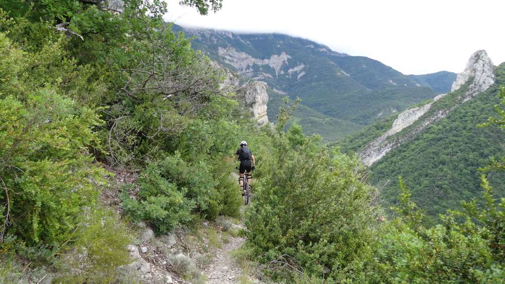 Sentier balcon : C'est quand même top le Pas de Sagatte !