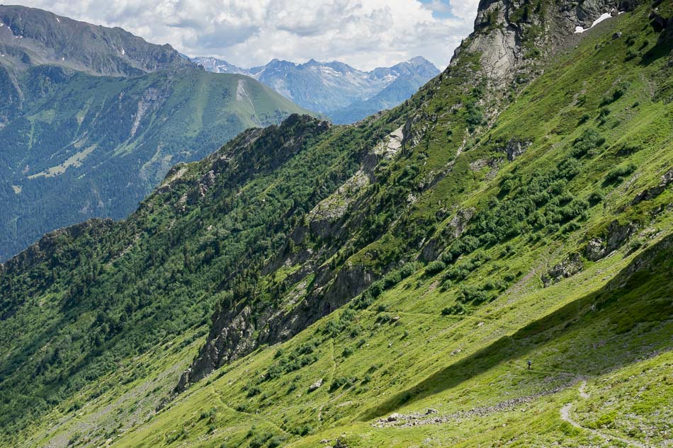 #14 grandes traversées : au dessus de la cabane de l grandes traversées : au dessus de la cabane de l'Infernet