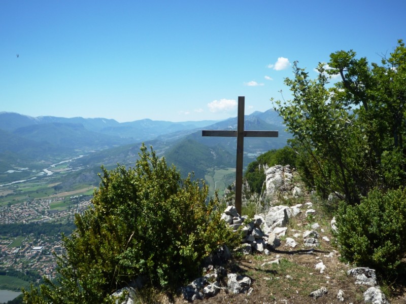 Montagne de la Baume : le sommet