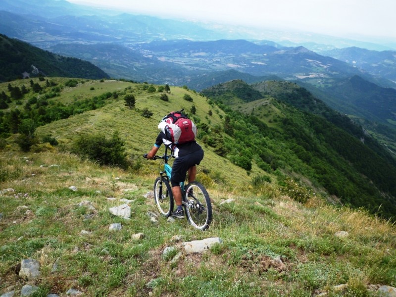 #8 Sommet de la Bigue : descente (suite) Sommet de la Bigue : descente (suite)