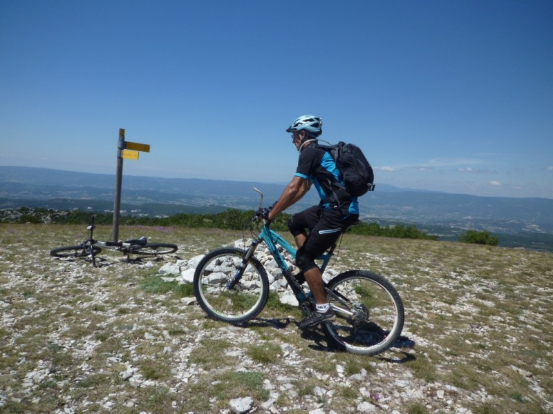 Pelat de Buoux : arrivée