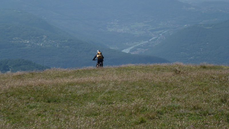 Arête de Brouffier : Rares passages herbeux