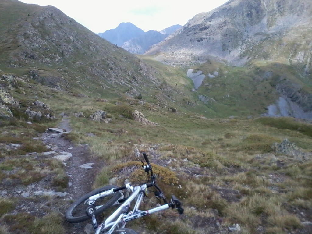 Porteille du Lanoux depuis le Cortal Rosso