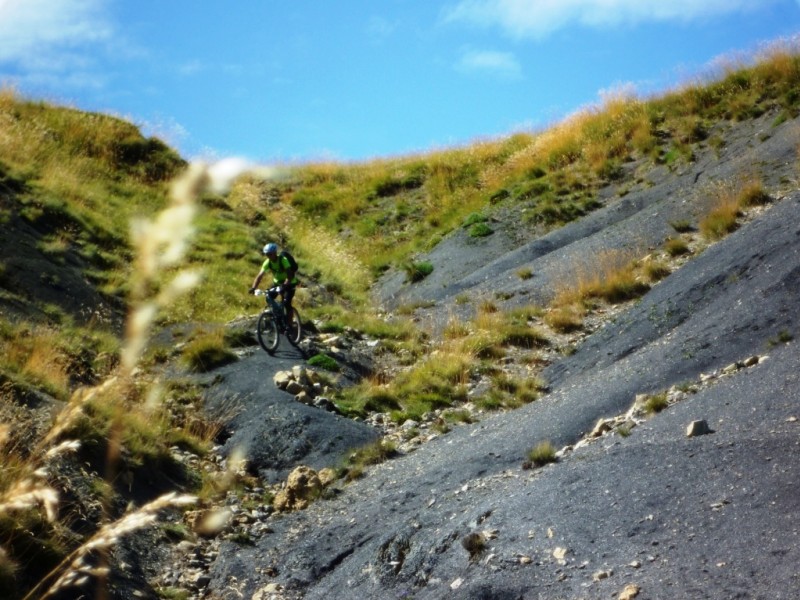 Col de Clapouse : début de la descente