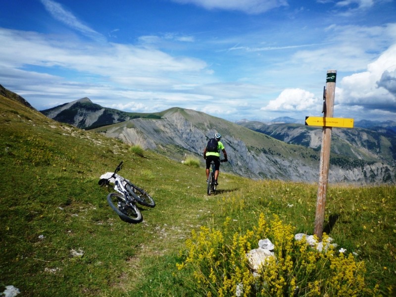 #25 La Croix de Veyre : les crêtes traversées l La Croix de Veyre : les crêtes traversées l'an dernier