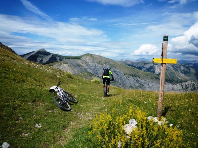 La Croix de Veyre : les crêtes traversées l'an dernier