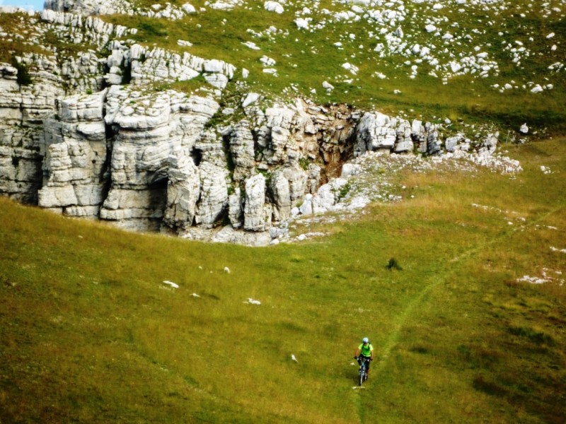 Entre Coste Belle et Monges : au pied de la dernière petite montée au sommet