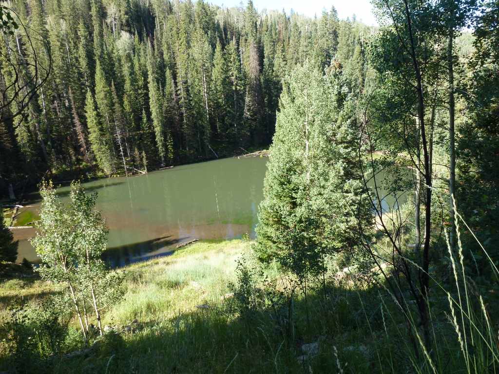 Clarke Lake : Plein d'eau et des lacs partout dans les La Sal Mountain