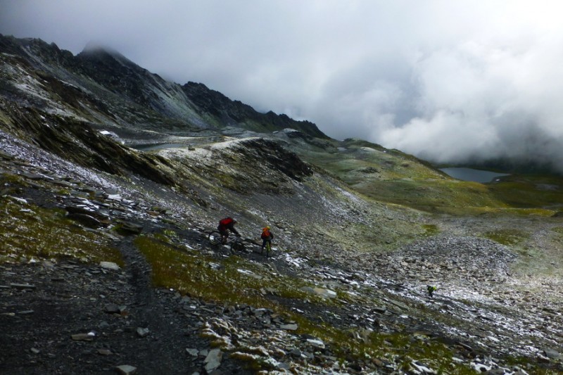 Descente du Col : C'est gras !