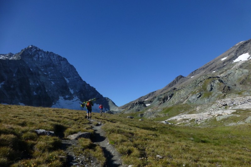 #45 Direction Fenêtre Durand : Sous le Mont Gelé Direction Fenêtre Durand : Sous le Mont Gelé
