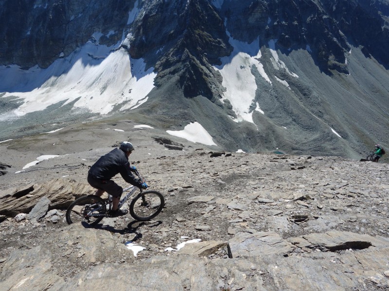 Descente pentue : Gilles se fait plaiz...