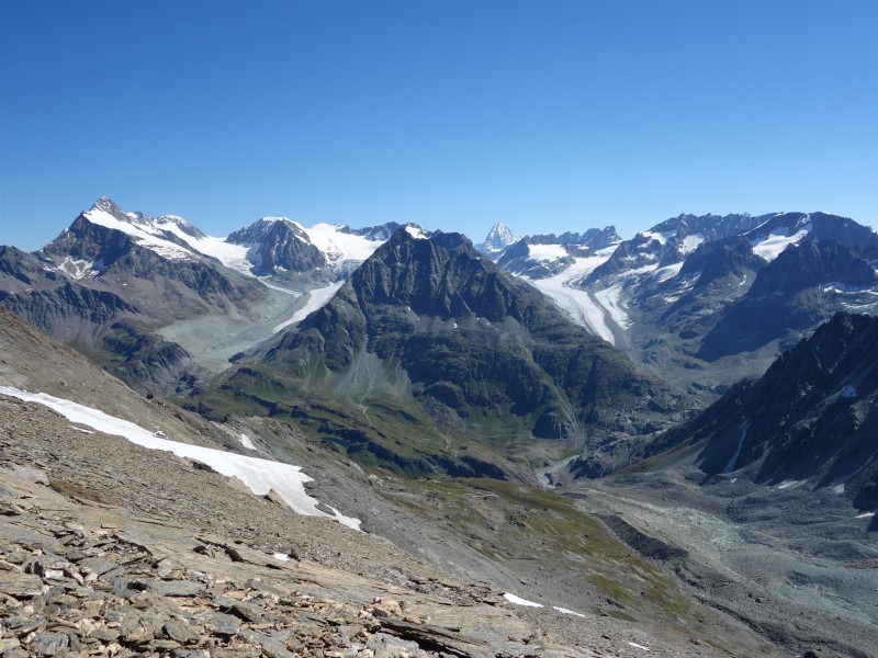 Panorama : Peu avant le sommet, le panorama a de la gueule...