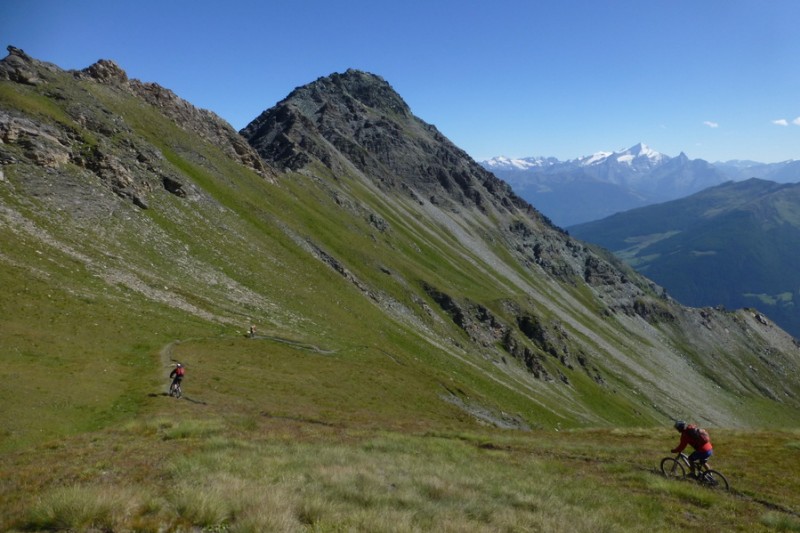 Col de Champillon (Versant O) : Ludique mais entrecoupée de nombreux passages cassants