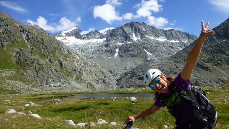 Pat' 150 m D+ sous le refuge : Elle a encore la pêche