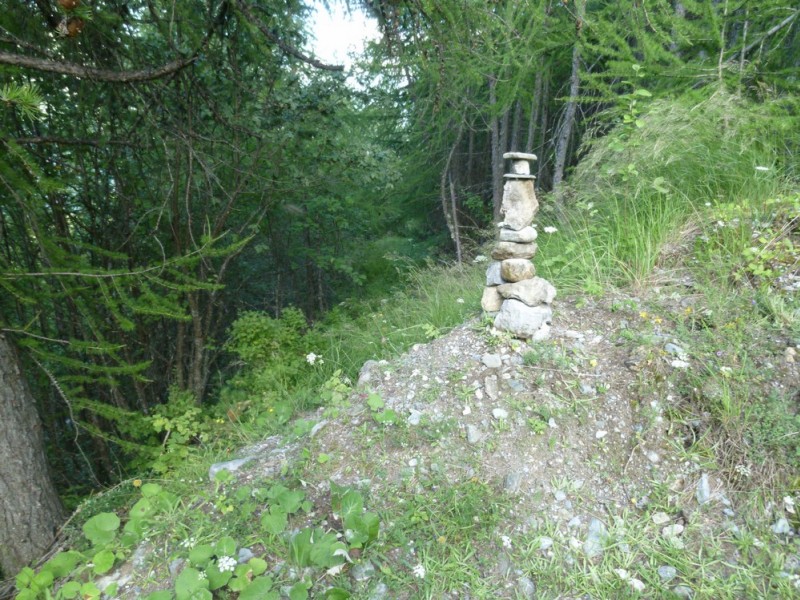 #1 Cairn : le sentier est droit devant Cairn : le sentier est droit devant