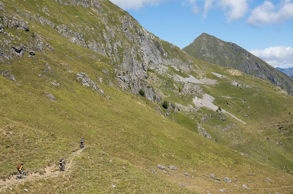 Traversée vers Crêve -Tête : bonne descente sur la fin