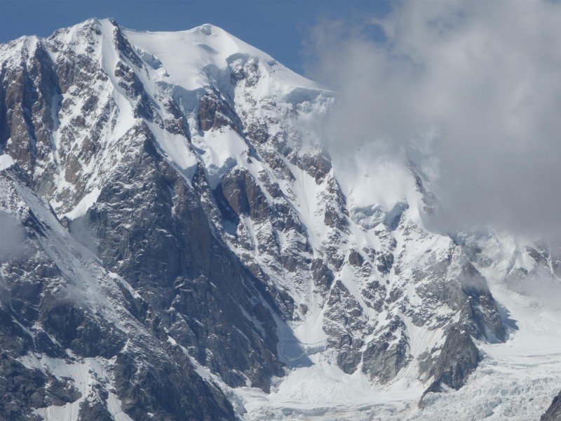 Zoom : Mt Blanc de plus près...