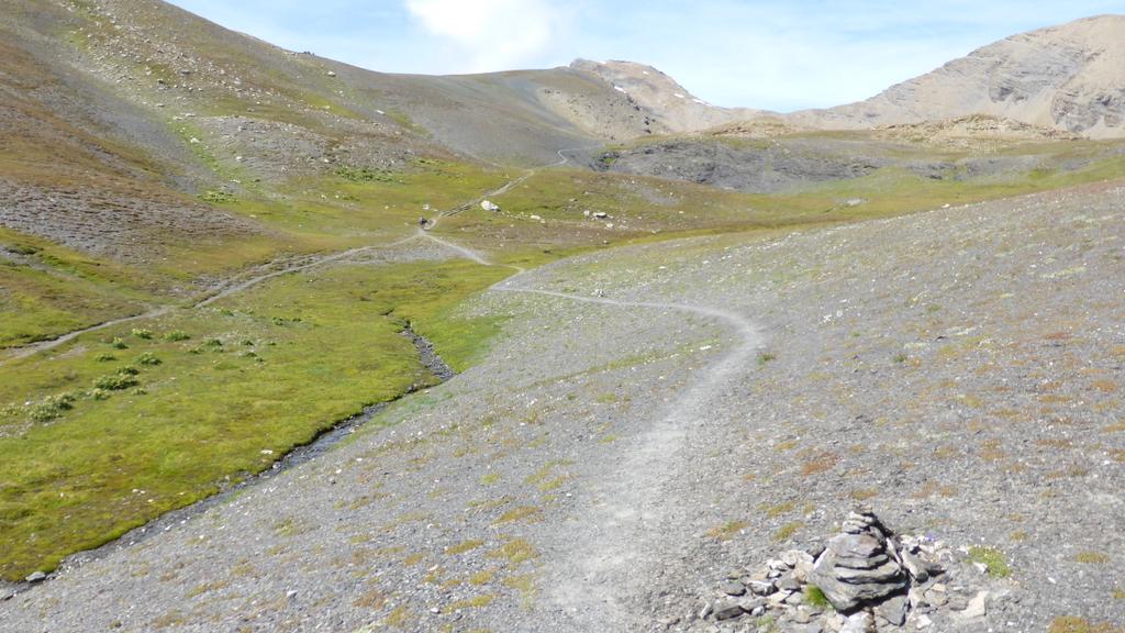 Tete de Vautisse : Très belle partie roulante à la montée