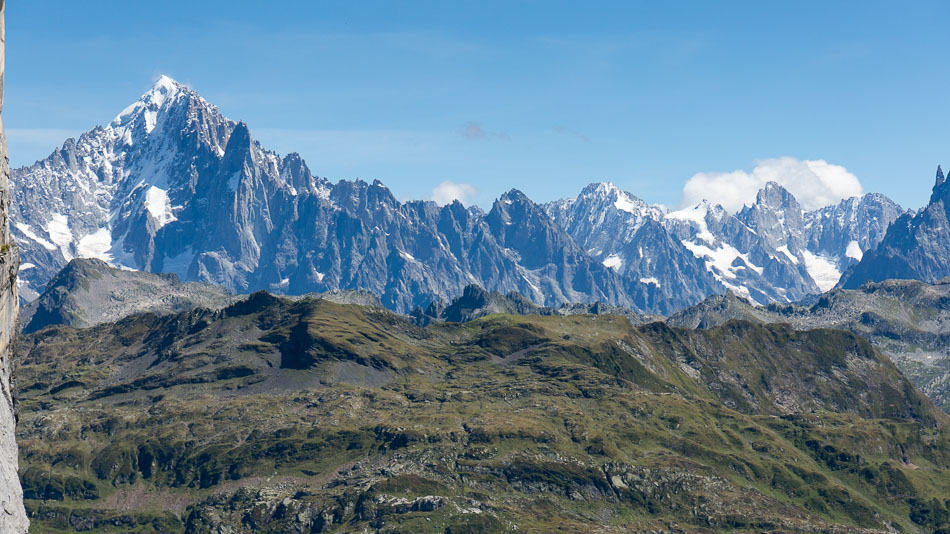 De la Verte : à l'Aiguille de la République