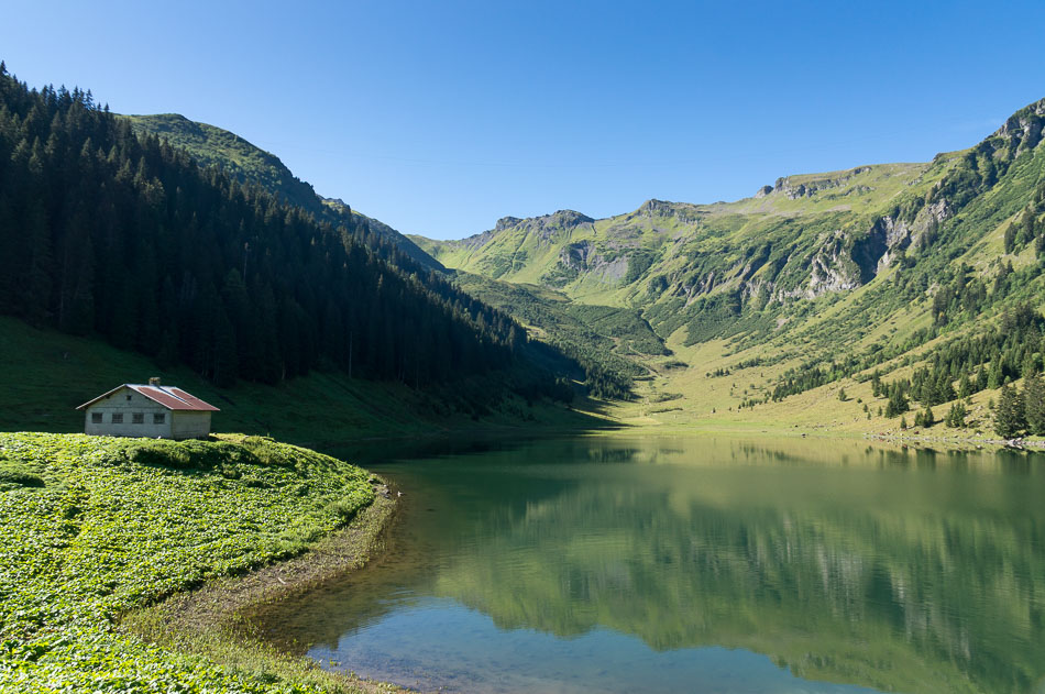 Lac de Gers : et la Tête de Veret