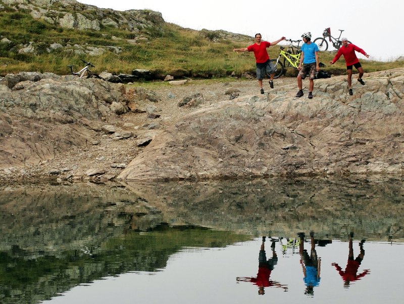 Equilibre reflets : C'est sympa quand même les lacs