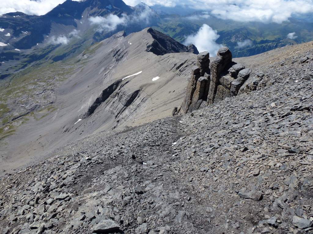 Col des Paresseux : Dans le haut