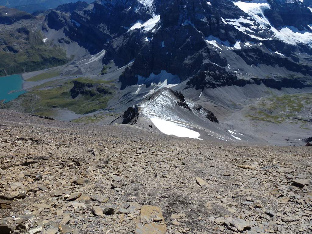 Col des Paresseux : Depuis la Haute Cime