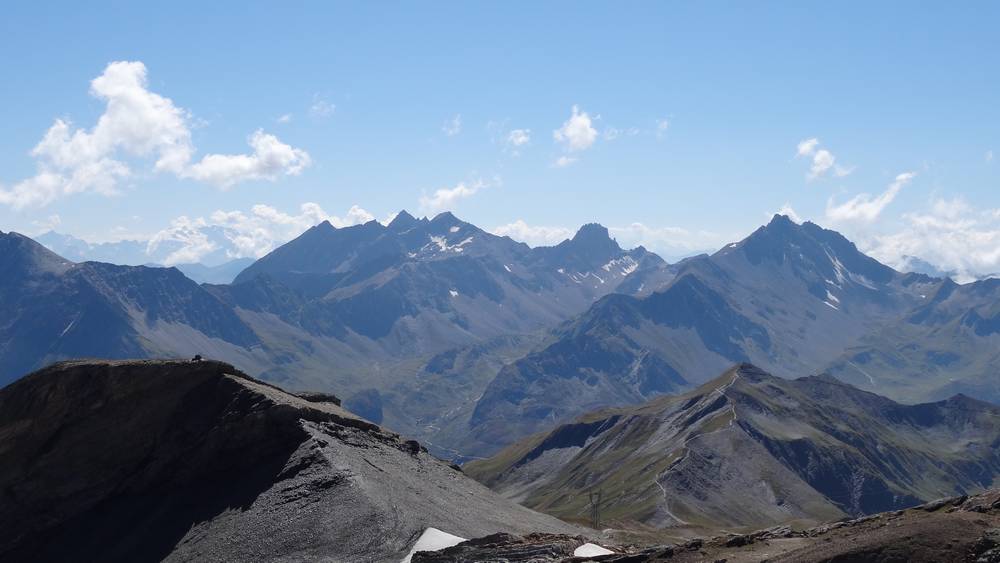 Beaufortain : Roignais, Pointe de Combe Neuve, Aiguille de la Nova et Aiguille du Grand Fond