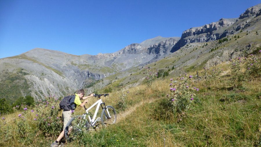 Poussage : La descente et la grimpette se méritent