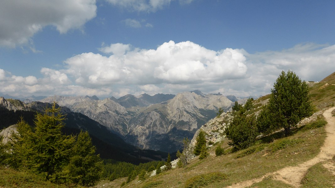 Sentier Montée : Panorama