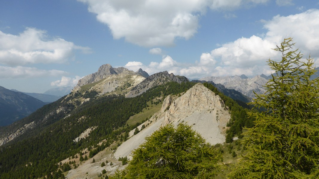 Sentier Montée : Panorama