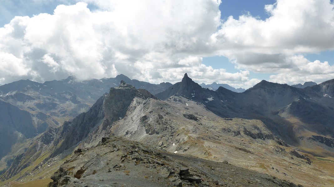 Pic de Caramantran : Vue sur la suite du programme