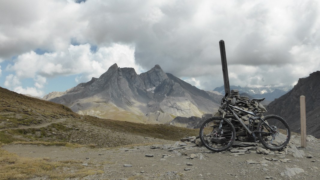 Col de Chamoussière : Le col