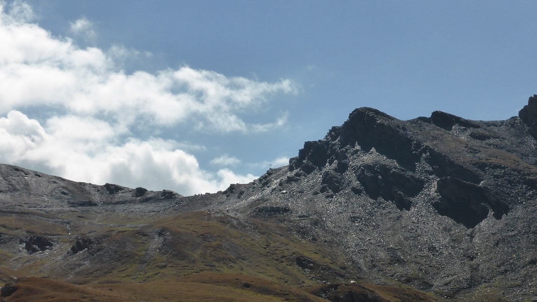 Montée : Col Agnel en vue