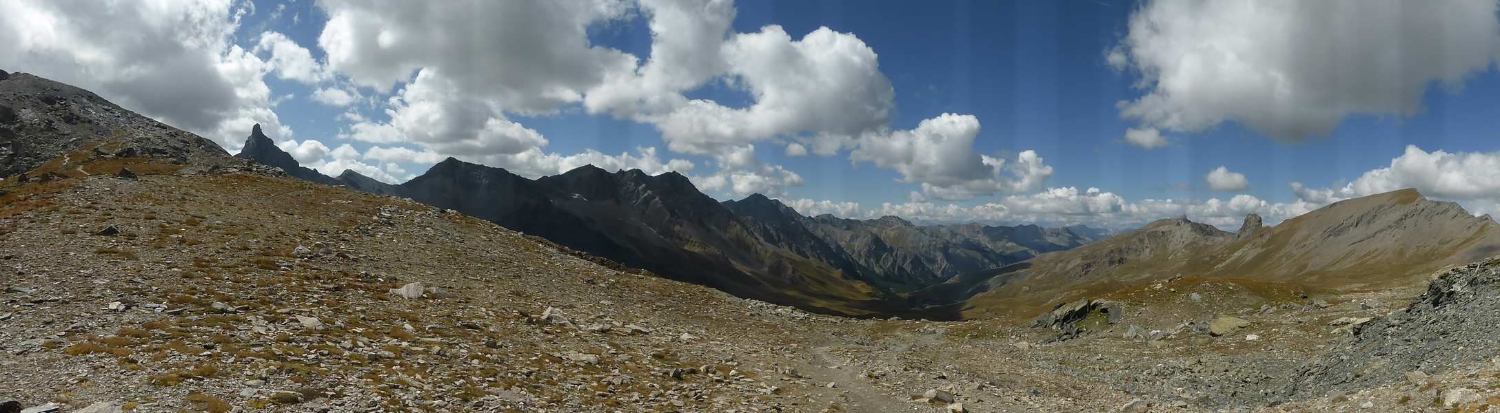 Col de St-Véran : Panorama